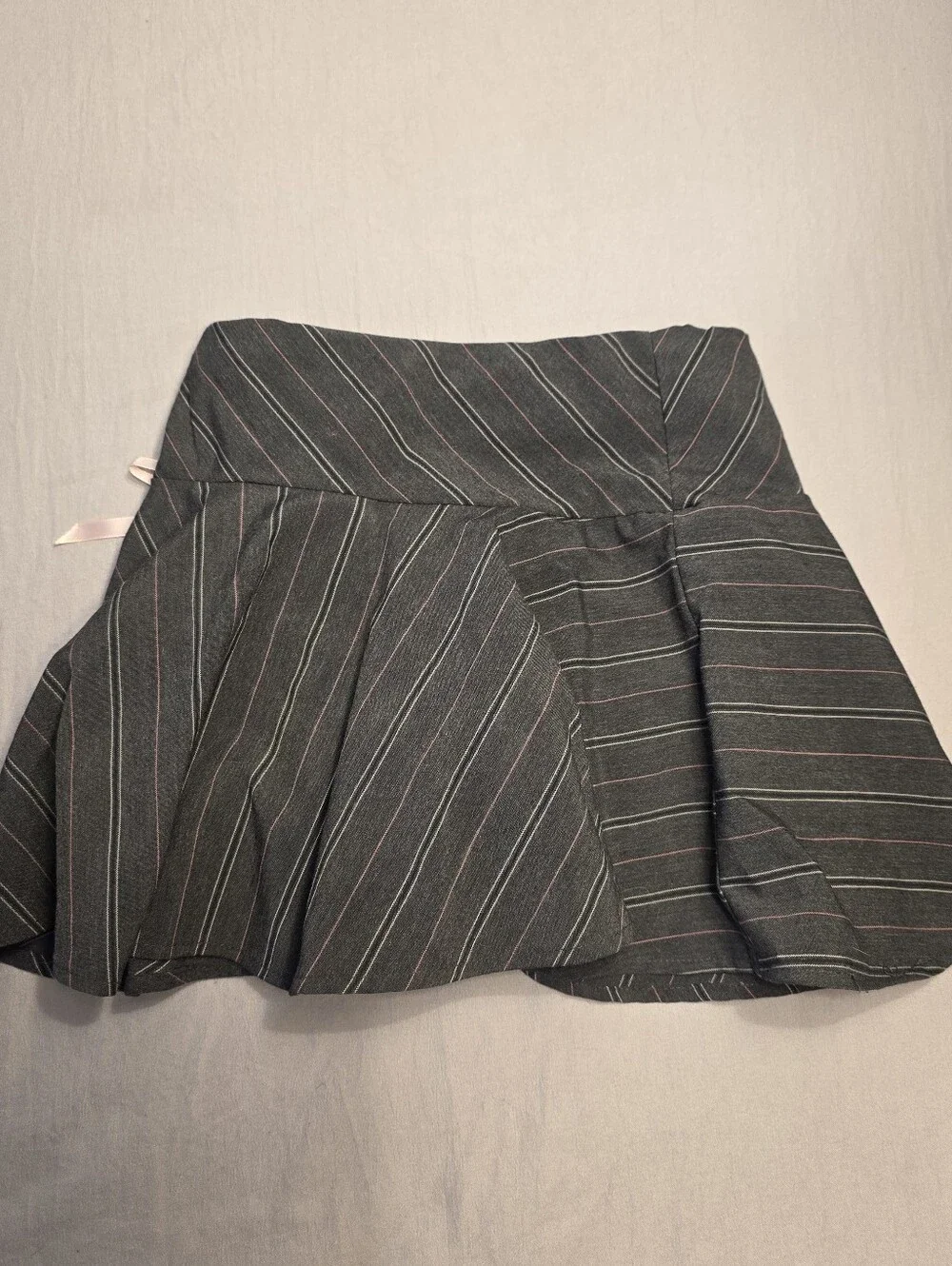 Vintage 2000s Girls Pinstrip Skirt